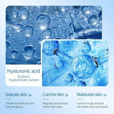 SADOER 2ml/7pcs Hyaluronic acid Serum Lock Water skin care Face Serum Set - YehChez.pk
